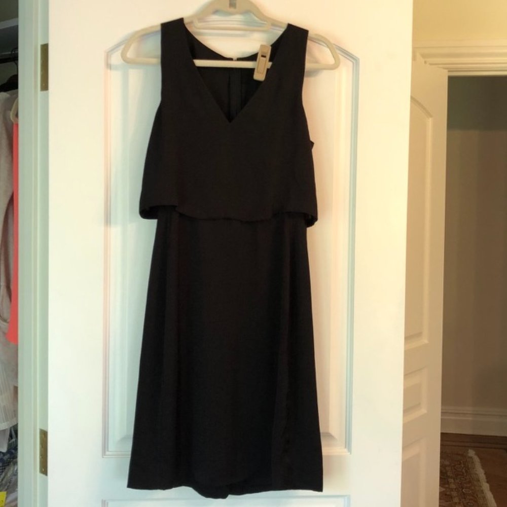 Madewell Black Layered Dress